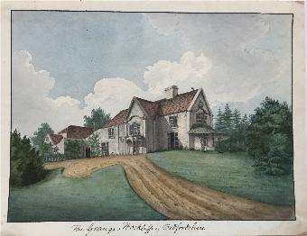 Hockliffe Grange about 1820 [X254/88/134]
